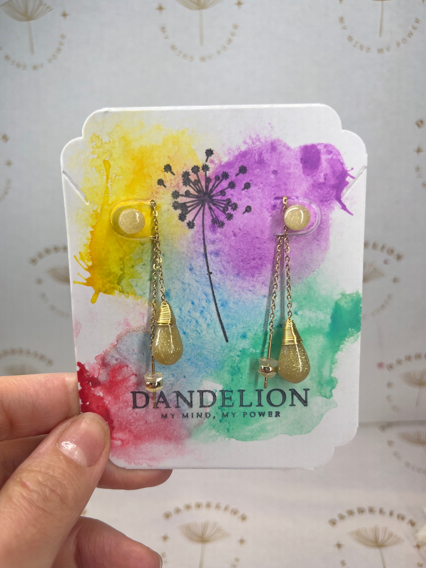 Aura Drop Earrings