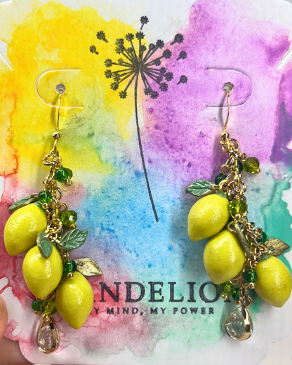 Lemon Earrings