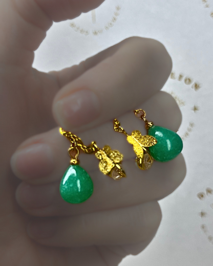 Golden Wings Earrings